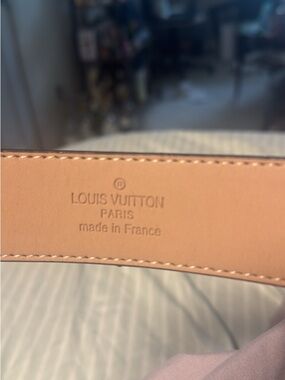 Louis Vuitton Leather Strap - Natural Vachetta